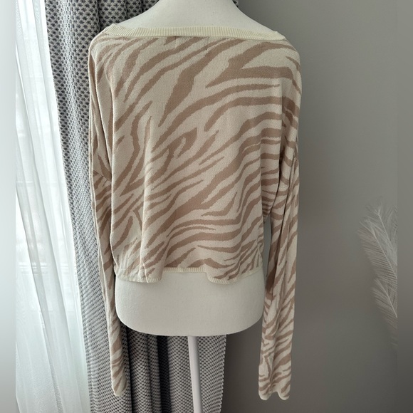 Beach Riot Tiger Print Top - Cream - Picture 5 of 6